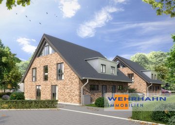Neubau von vier Doppelhaushälften in Sackgassenlage mit PV-Anlage (WE3) 22926 Ahrensburg, Doppelhaushälfte