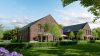KfW40: Hochwertige und moderne Neubau-Doppelhaushälfte mit zwei Stellplätzen in Wiemerskamp - Gartenansicht